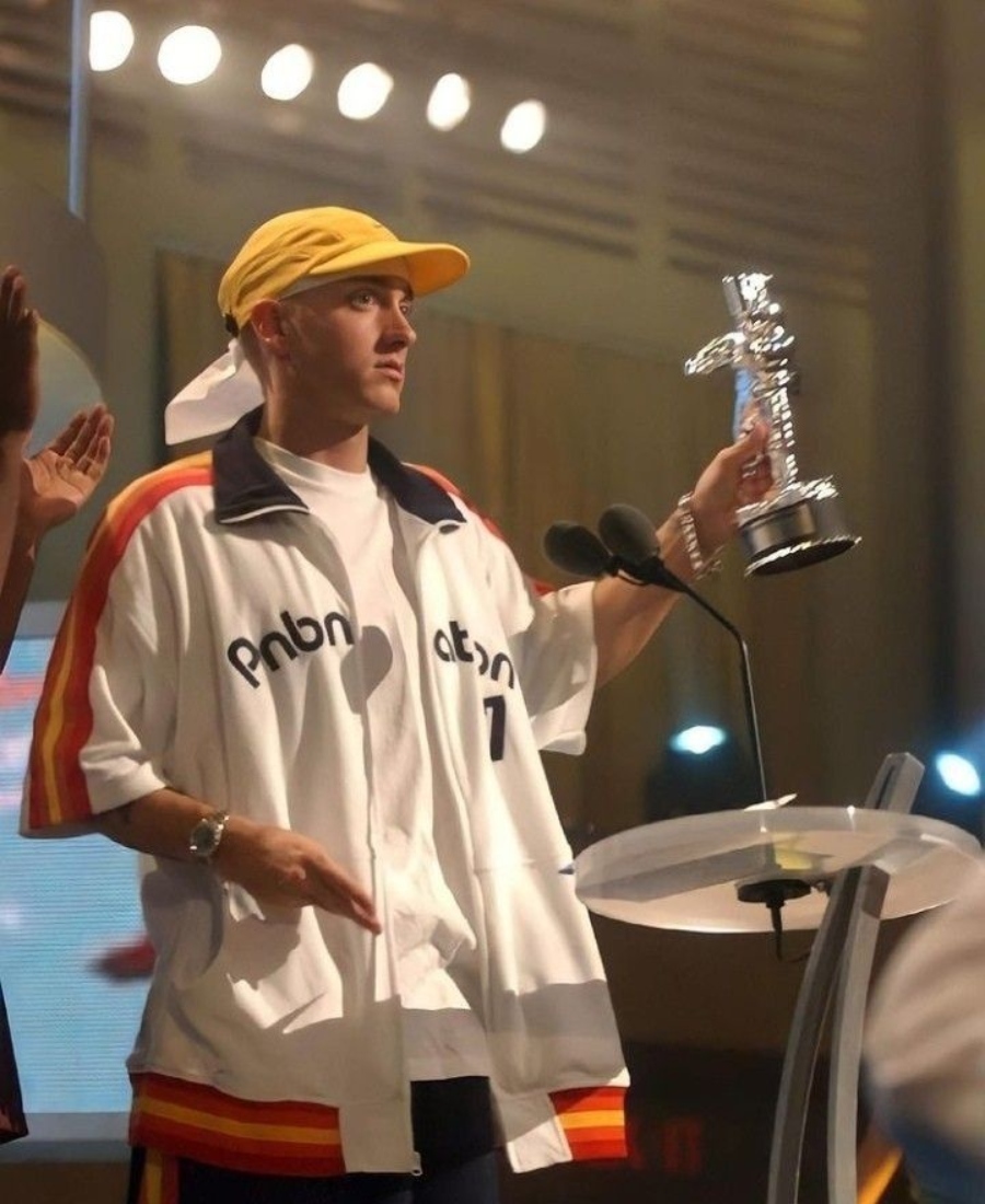 Eminem PnB Nation White Jacket