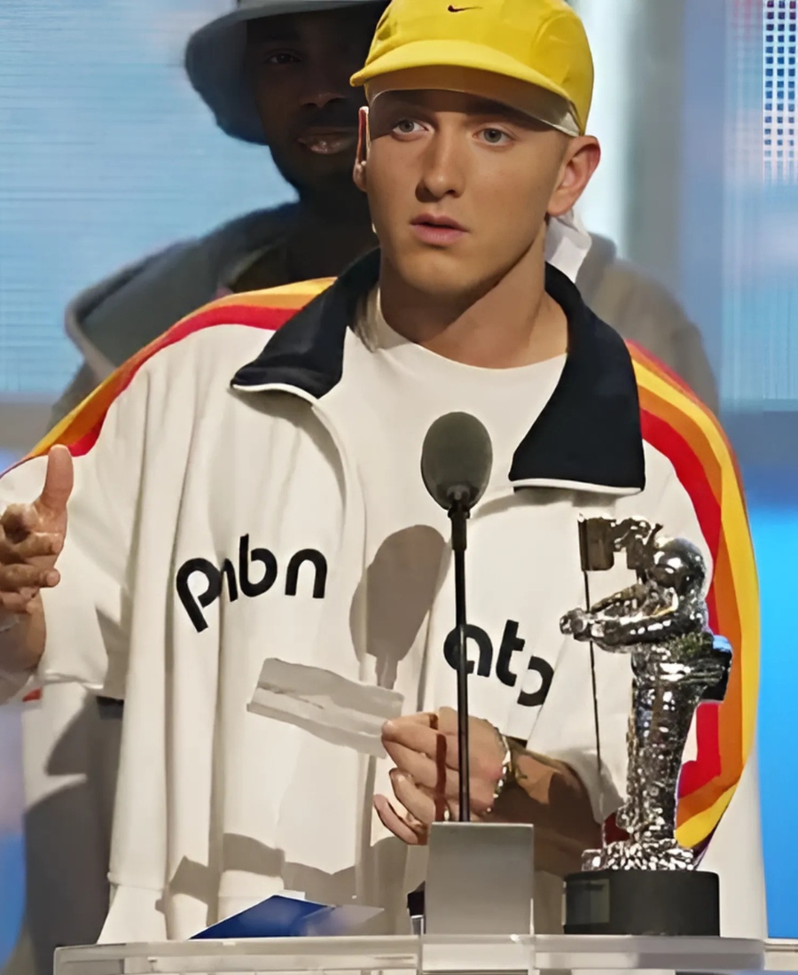 Eminem PnB Nation White Jacket